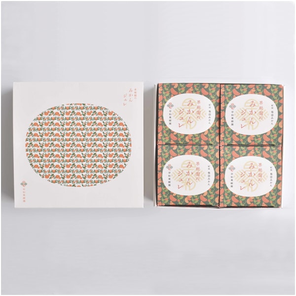 早和果樹園 果樹園のみかんジュレ4個セット【父の日】 商品画像1