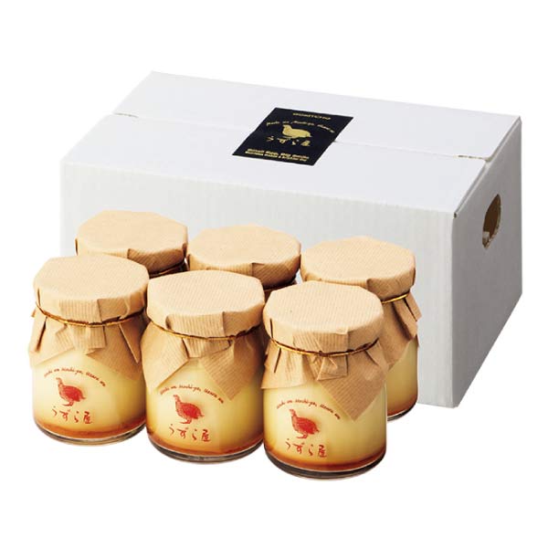 うずら屋 フランスうずら卵まったり濃厚大人プディング【夏の贈りもの・お中元】[s1001]　商品画像1