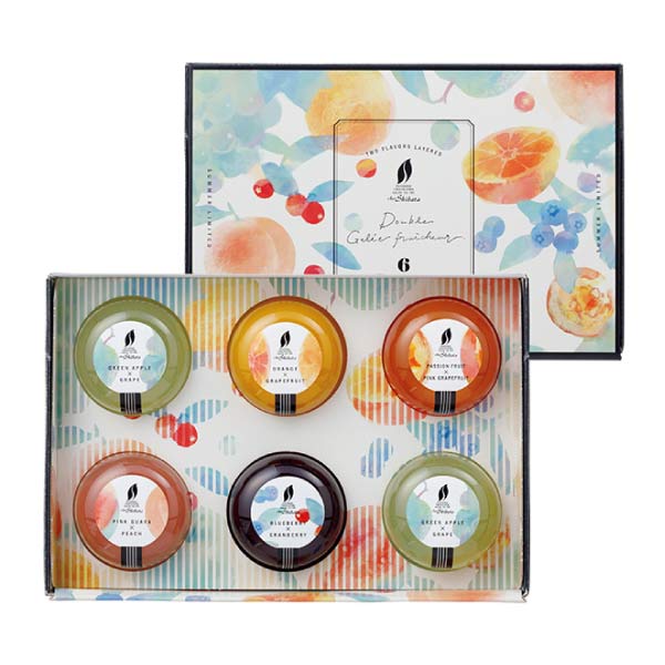 シェ・シバタ ドゥーブル ジュレ フレシュール 6個入【夏の贈りもの・お中元】　商品画像1