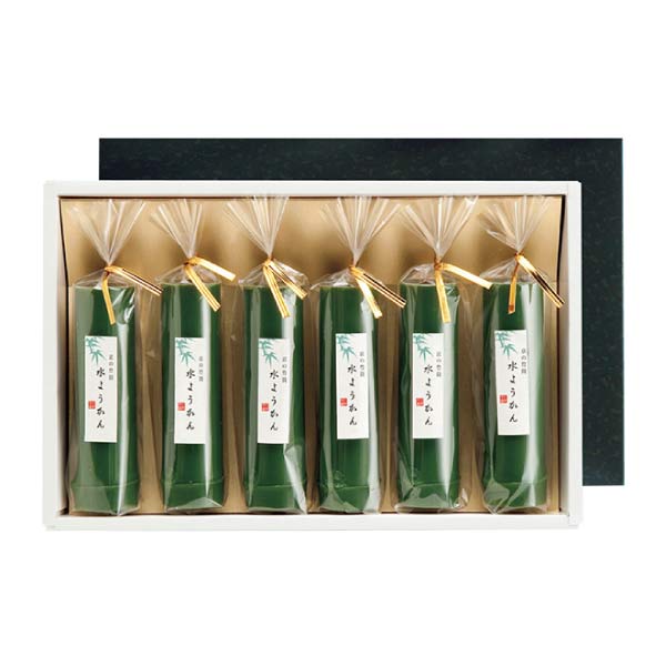 京都 萬屋琳窕 京の竹筒水ようかん【夏の贈りもの・お中元】[YJ-TKE]　商品画像1