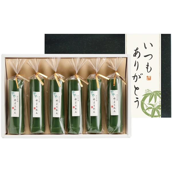 京都 萬屋琳窕 京の竹筒水ようかん【母の日】　商品画像1