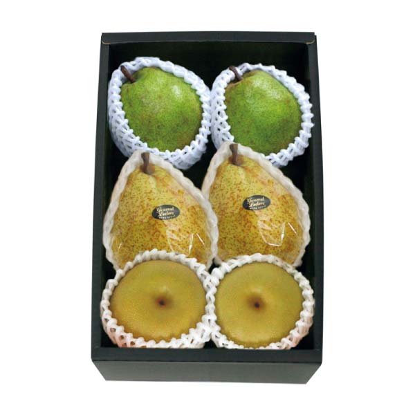 みちのく大玉・洋なし2種と和梨詰合せ(お届け期間：11/15〜12/31)【冬の贈りもの・お歳暮】　商品画像1