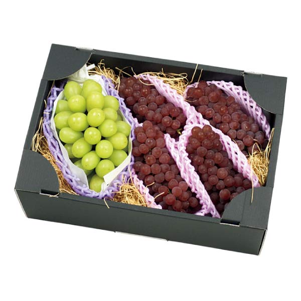 福島県産・山形県産 福島県産シャインマスカットと山形県産デラウェア詰合せ(お届け期間：7/15〜8/15)【夏の贈りもの・お中元】　商品画像1