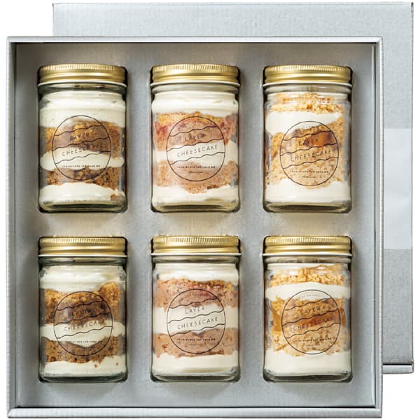 チーズケーキラボseed 冬のレイヤーチーズケーキ6個セット【冬の贈りもの・お歳暮】[FL-6]　商品画像1