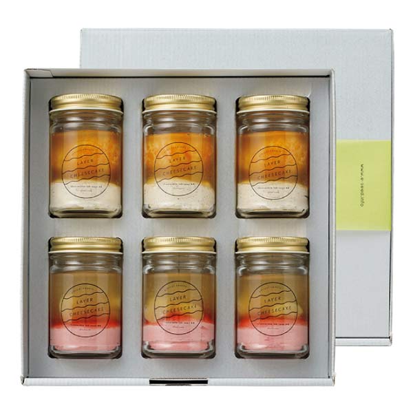 チーズケーキラボseed レイヤーチーズケーキ〜ryou〜6個セット【夏の贈りもの・お中元】　商品画像1