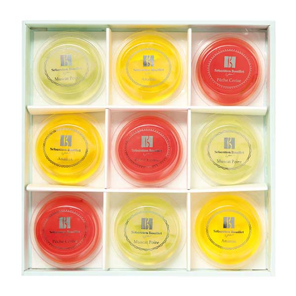 セバスチャン・ブイエ ジュレオフリュイ9個【夏の贈りもの・お中元】[SB-2]　商品画像1