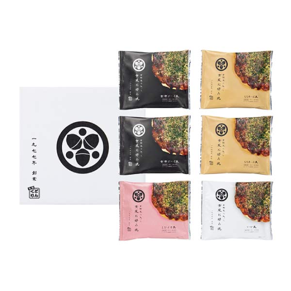 京都どんぐり 京野菜の入った京風お好み焼セット【夏の贈りもの・お中元】　商品画像1
