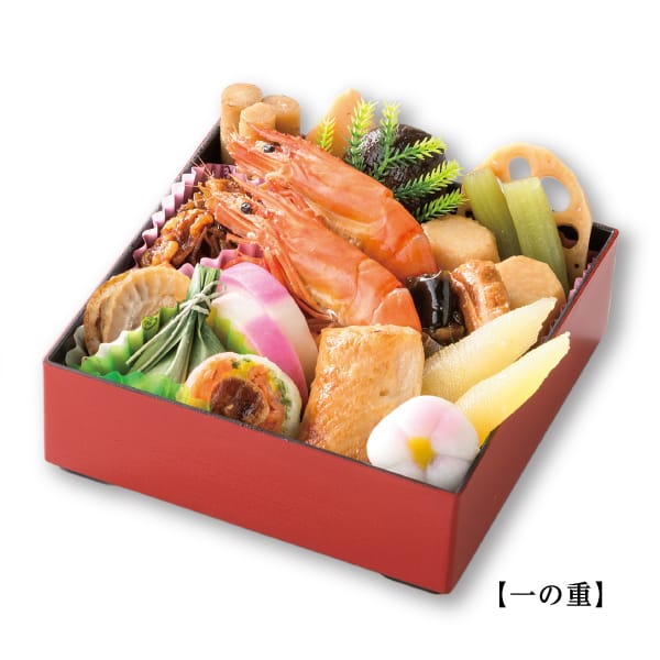松浦商店 駅弁屋のミニおせち(二段重)【28品目】【イオンのおせち】【中部地区お届け限定】【CB】　商品画像1