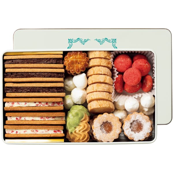 ショコラトリーツムギ tsumugiクッキー缶【冬の贈りもの・お歳暮】　商品画像1