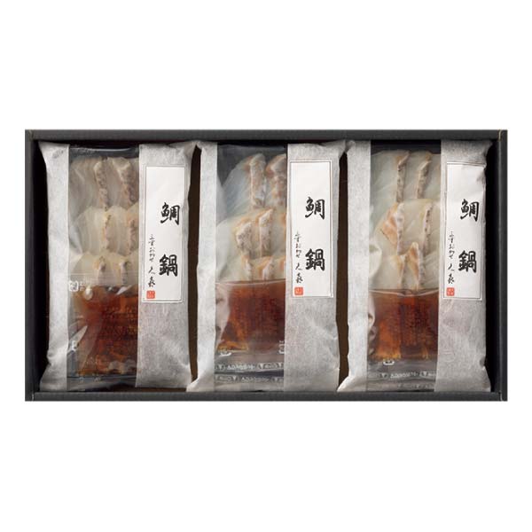 三重おわせ久喜 鯛小鍋セット【冬の贈りもの・お歳暮】[MS-38E]　商品画像1
