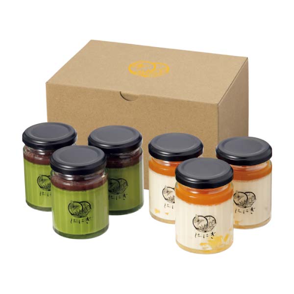 京祇をん ににぎ ぷりんDEフロマージュ詰合せ【冬の贈りもの・お歳暮】[PF-06]　商品画像1