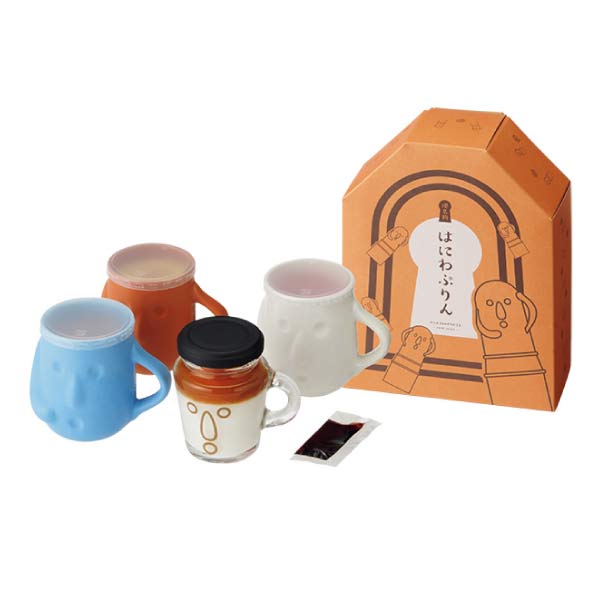 はにわぷりん はにわぷりん 夏ギフトセット【夏の贈りもの・お中元】[KW26SG3-PN1]　商品画像1