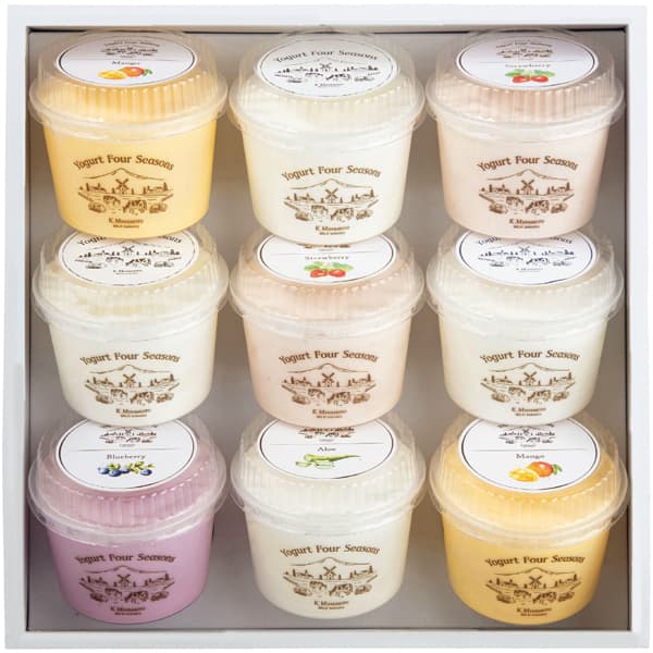ヨーグルト フォーシーズンズ ヨーグルトアソート9個入【冬の贈りもの・お歳暮】[YA-50]　商品画像1