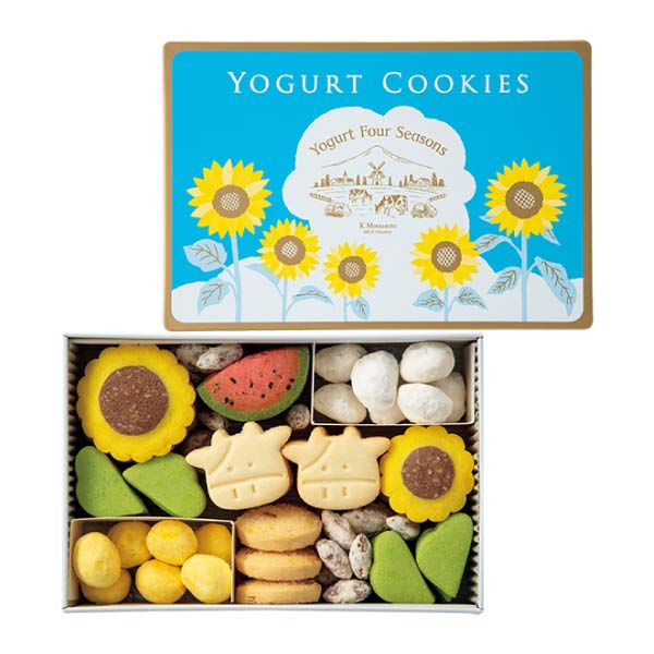 ヨーグルトフォーシーズンズ ヨーグルトサマークッキー缶【夏の贈りもの・お中元】[SYG-30]　商品画像1