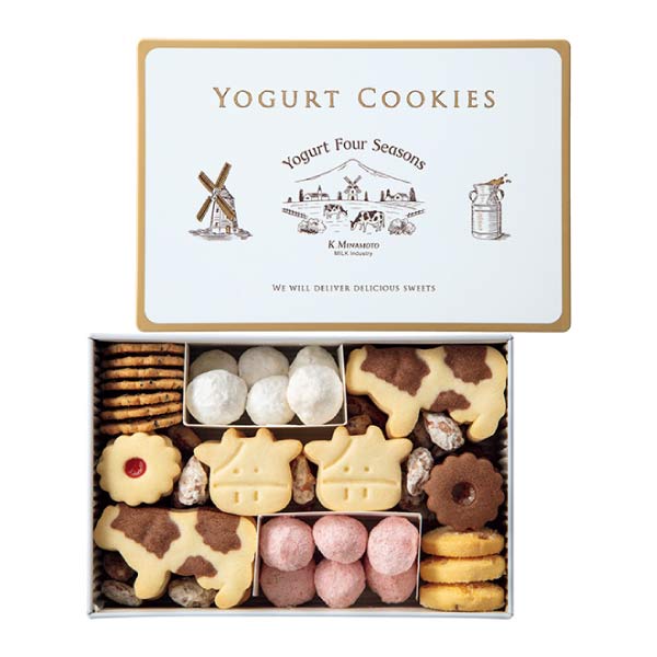 ヨーグルトフォーシーズンズ ヨーグルトクッキー缶【夏の贈りもの・お中元】[YC-30]　商品画像1