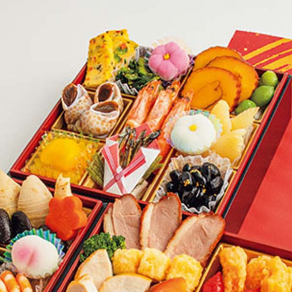 漬新 和洋折衷三段重「夢」【3人前・42品目】【イオンのおせち】【関東地区お届け限定】　商品画像1