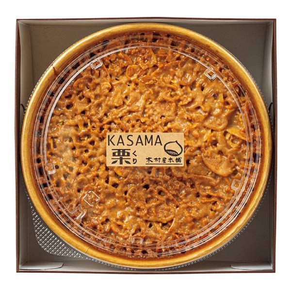 木村屋本舗 笠間栗のアーモンドケーキ【夏の贈りもの・お中元】　商品画像1