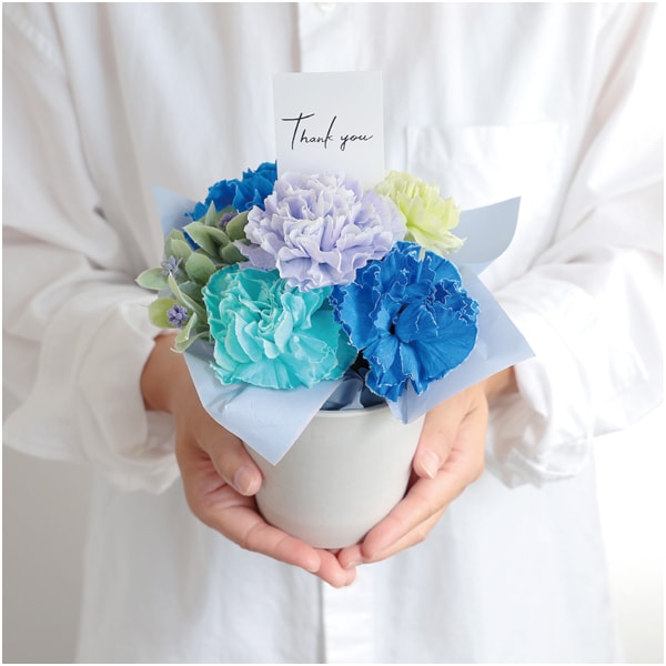 竹中庭園緑化 フラワーアレンジ「アクアパープル」【母の日】 商品画像1