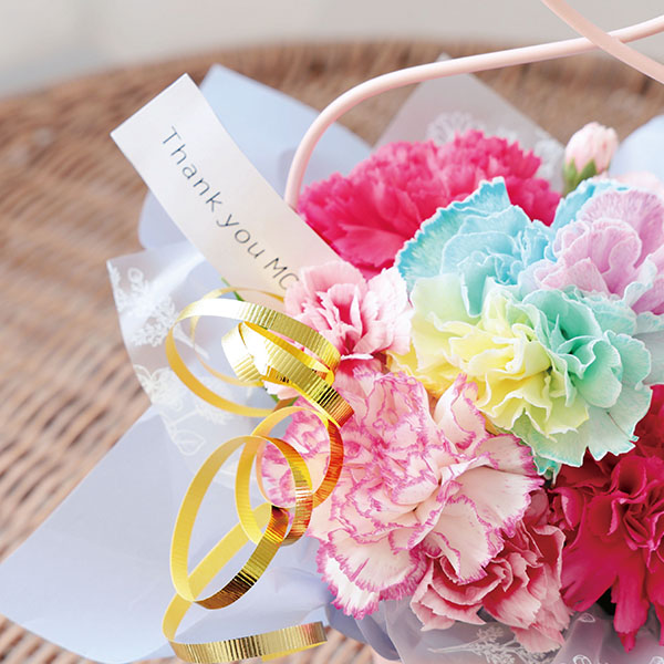 竹中庭園緑化 フラワーアレンジ「レインボーキャンディ」【母の日】 商品画像1