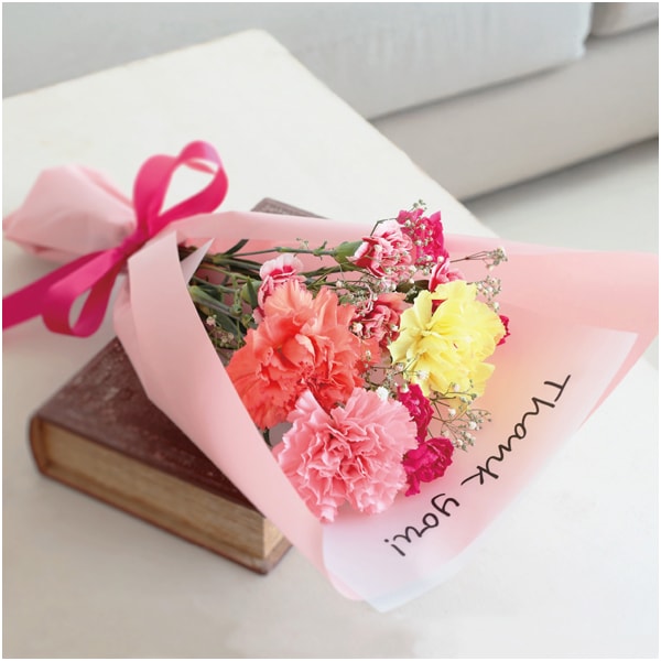 竹中庭園緑化 カーネーションメッセージブーケ【母の日】 商品画像1