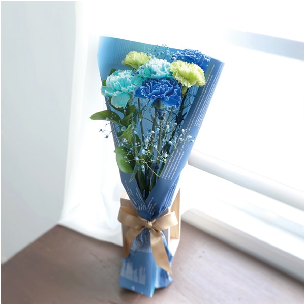 竹中庭園緑化 ブルーハーモニーブーケ【母の日】　商品画像1