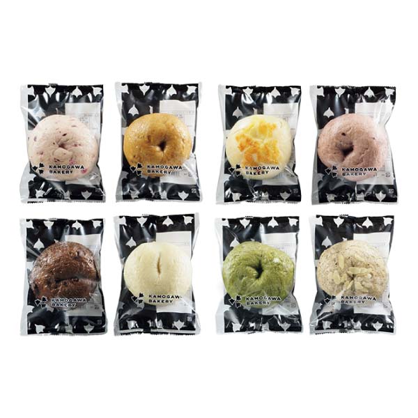 京都 KAMOGAWA BAKERY ベーグルセット8個入【冬の贈りもの・お歳暮】　商品画像1