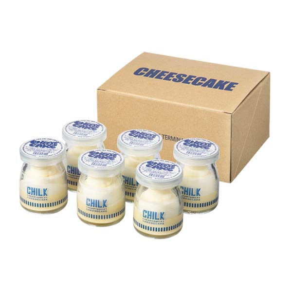 カフェ ザ サン リブズ ヒア CHILKプレーン6個BOX【夏の贈りもの・お中元】　商品画像1