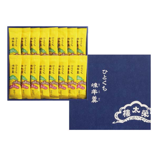 榮太樓總本鋪 ひとくち煉羊羹安納芋16本入【冬の贈りもの・お歳暮】[ANY16]　商品画像1