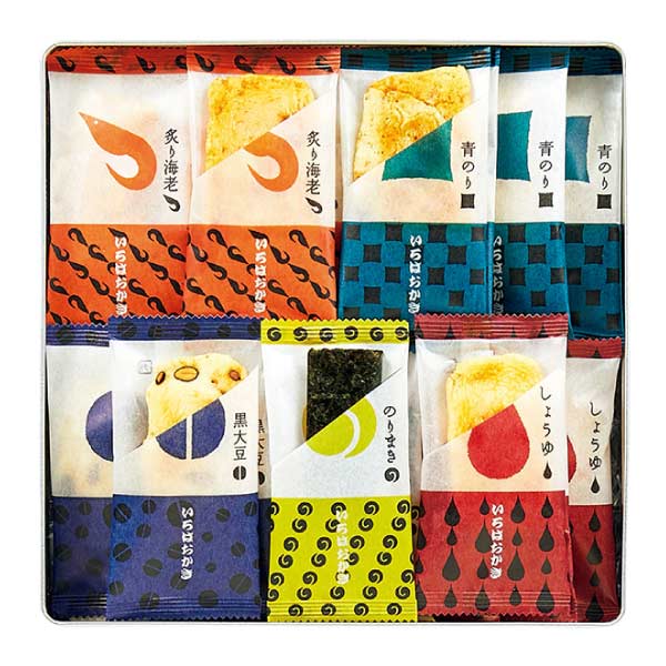 王様堂本店 いろはおかき【夏の贈りもの・お中元】[OE30]　商品画像1