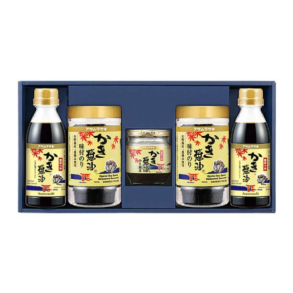 アサムラサキ 朝紫かき醤油のり佃煮セット【夏の贈りもの・お中元】[KT-30]　商品画像1