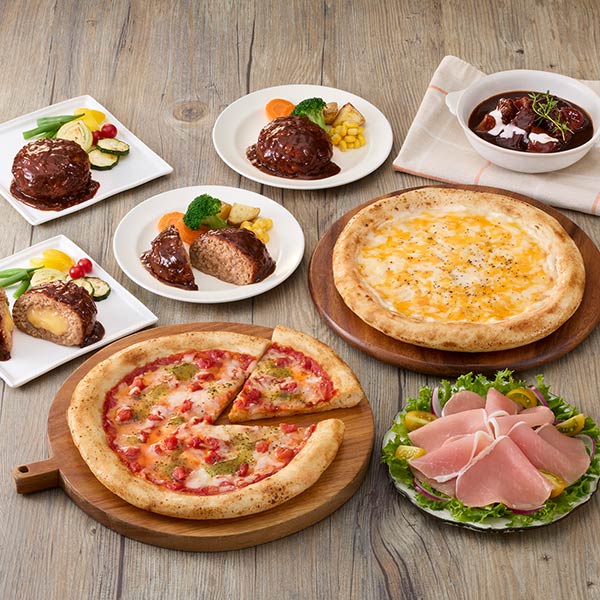 田崎真也セレクション 至福の洋食 ピザセット【冬の贈りもの・お歳暮】[YOP-48]　商品画像1