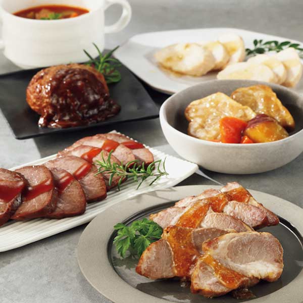 伊藤ハム 賛否両論笠原将弘・田崎真也コラボセット【夏の贈りもの・お中元】[WY-60]　商品画像1