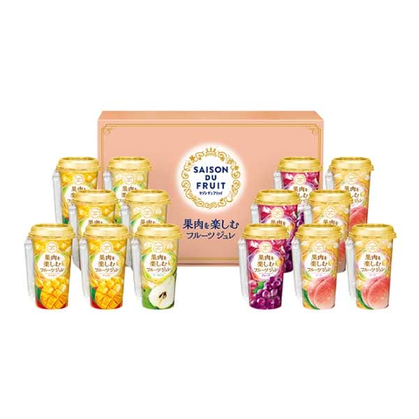 セゾン デュ フリュイ 果肉を楽しむフルーツジュレ【夏の贈りもの・お中元】[SAJ-50A]　商品画像1