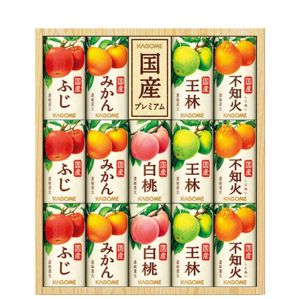カゴメ 国産フルーツジュースギフト【夏ギフト・お中元】[KT-30J]　商品画像1