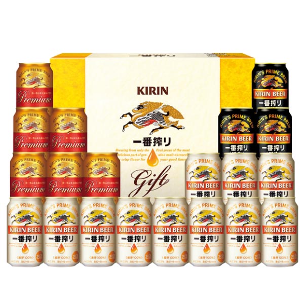 キリンビール 一番搾り3種飲みくらべセット【夏ギフト・お中元】[K-IPF5]　商品画像1