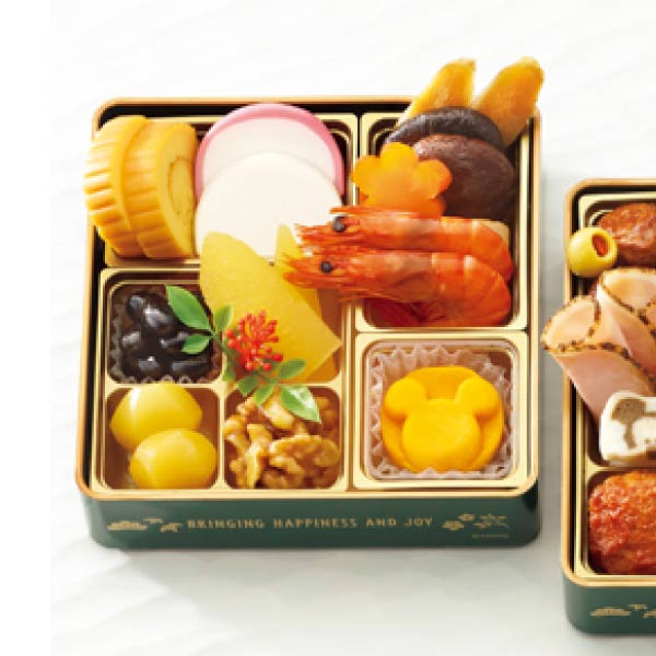 紀文 おせち詰合せ ディズニー 二段重【大人2人前、子供2人前・26品目】【イオンのおせち】 商品画像1