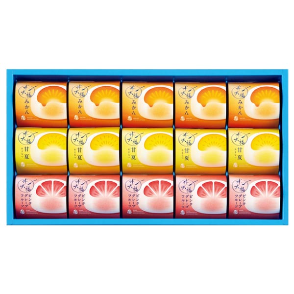 ひととえ 柑橘フルーツの水大福【夏ギフト・お中元】[FDA-30]　商品画像1