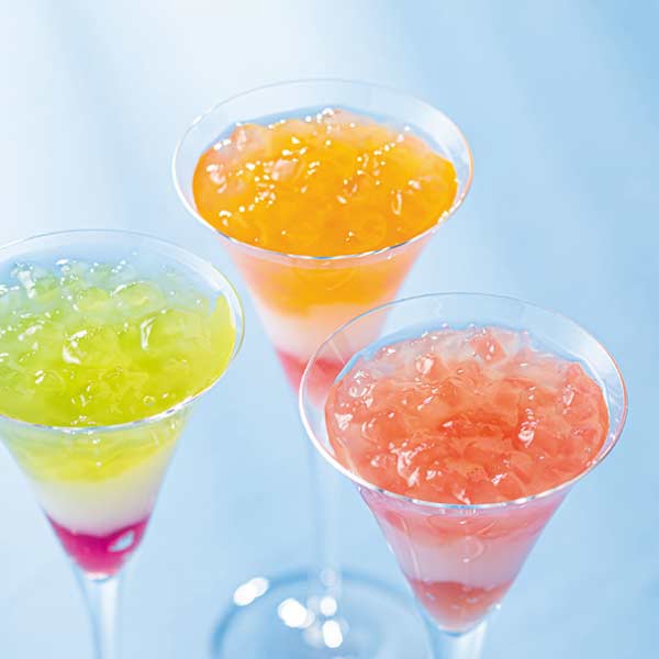 ひととえ 3層デザート ジュレパフェ 〜国産フルーツ入り〜【夏の贈りもの・お中元】[JPD-30]　商品画像1