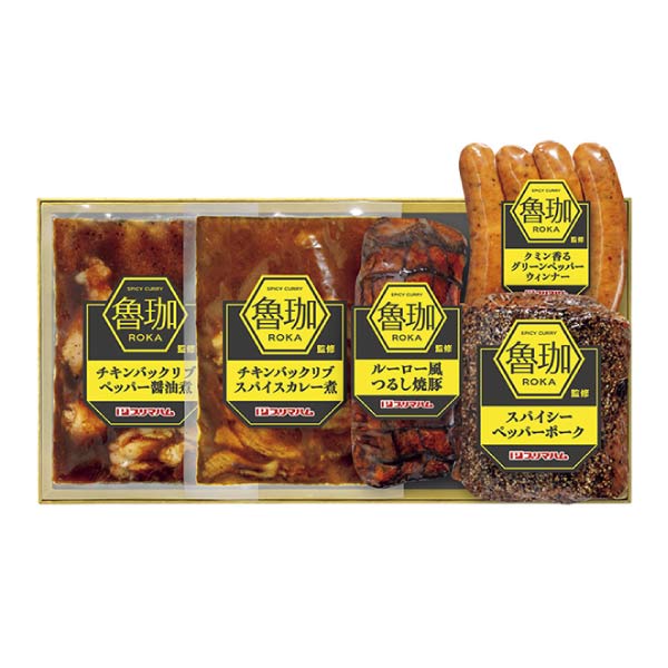 SPICY CURRY 魯珈監修 ギフトセット【夏の贈りもの・お中元】[RK-D]　商品画像1