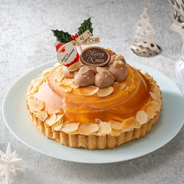 デリス タルト＆カフェ キャラメルチーズタルト【イオンのクリスマス】　商品画像1