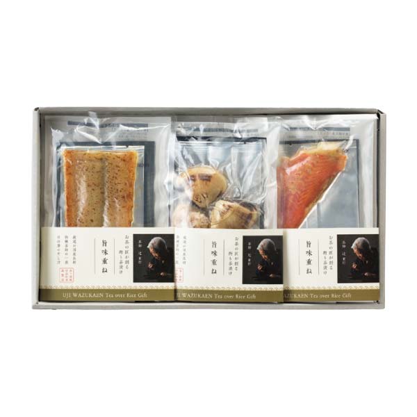 宇治和束園 お茶漬け 旨味重ね 3食セット【冬の贈りもの・お歳暮】 商品画像1