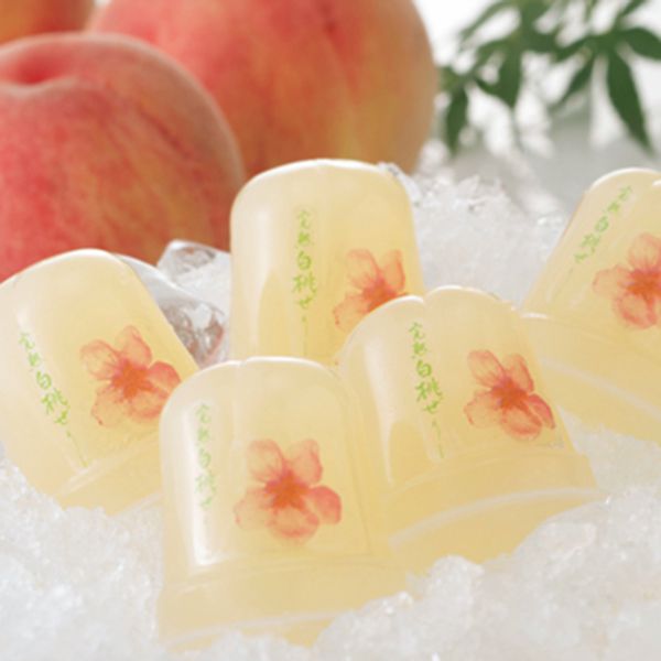 創作桃菓 桃花亭 プチ完熟白桃ぜりー１６個入 夏ギフト お中元 Th16 イオンショップ イオンショップ