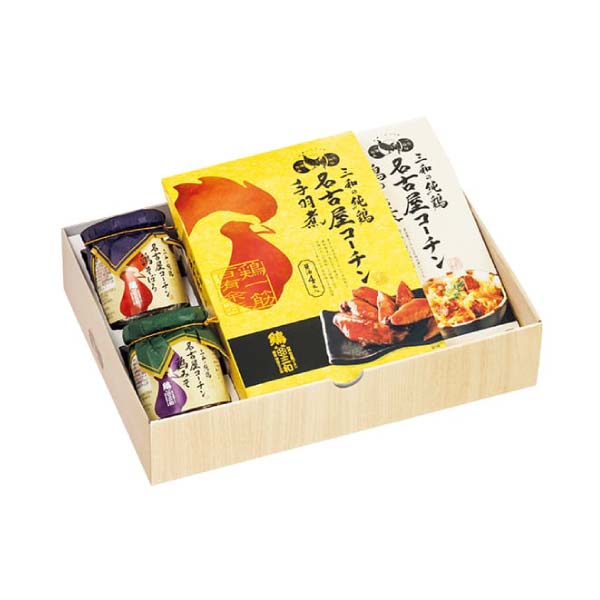 鶏三和 名古屋コーチン4種詰合せ(極)【冬の贈りもの・お歳暮】[KT-KWM]　商品画像1