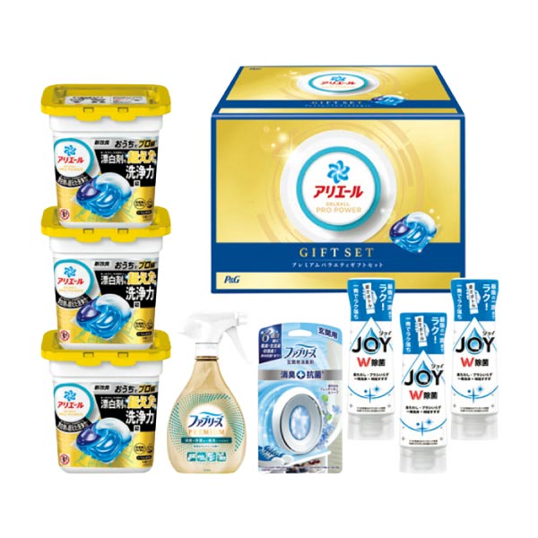 P&G アリエールジェルボールプレミアムバラエティセット【冬ギフト・お歳暮】[PGPV-50E]　商品画像1