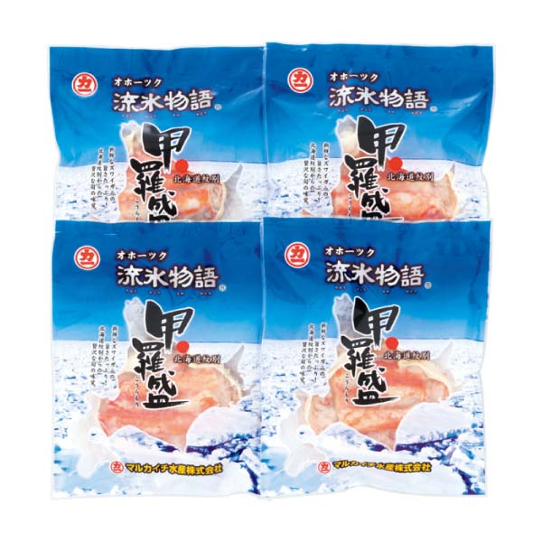 マルカイチ水産 北海道産おおずわいがに甲羅盛【冬の贈りもの・お歳暮】 商品画像1