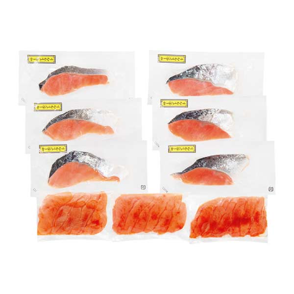 北海道 東和食品 青森サーモンと辛子明太子【夏の贈りもの・お中元】　商品画像1