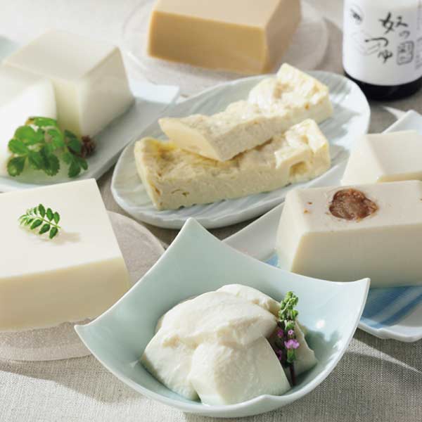 京とうふ藤野 京の冷やっこセット【夏の贈りもの・お中元】[SFAZ26]　商品画像1