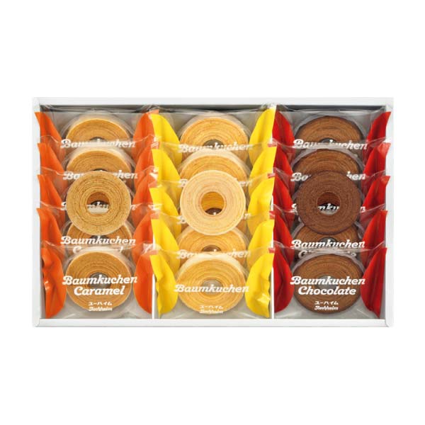 ユーハイム バウムクーヘンアソート【冬の贈りもの・お歳暮】[PWA-30]　商品画像1