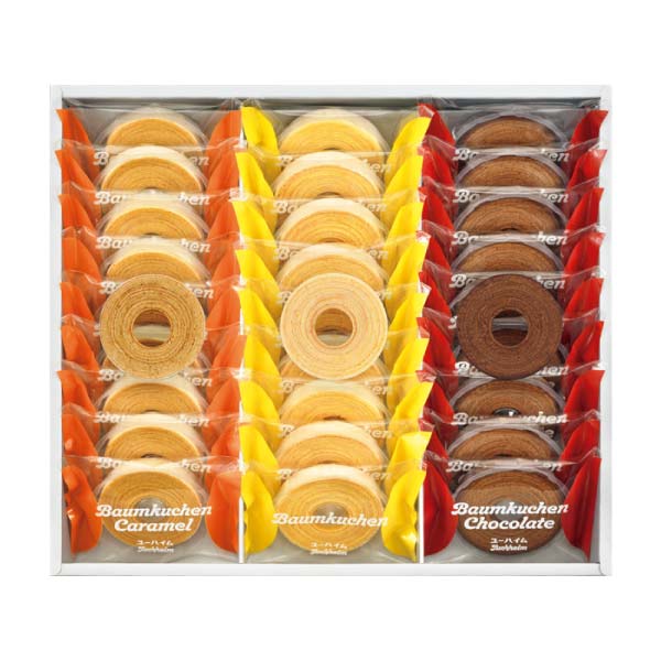 ユーハイム バウムクーヘンアソート【冬の贈りもの・お歳暮】[PWA-50]　商品画像1