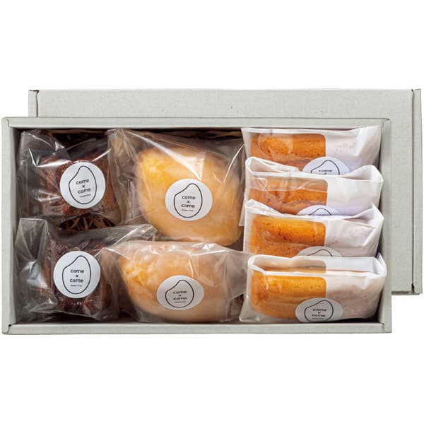 come×come こめ油メーカーがつくる米粉スイーツセット【冬の贈りもの・お歳暮】 商品画像1